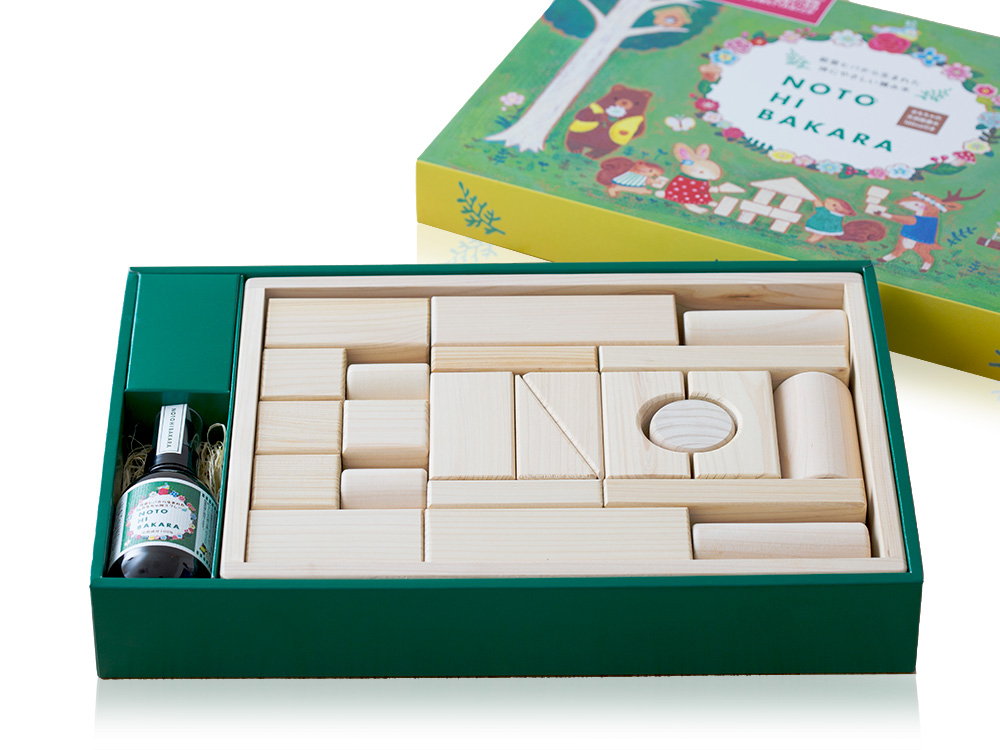 NOTOHIBAKARA 森の積み木セット